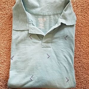 👔 MOSSIMO 👔 BLUE POLO SHIRT